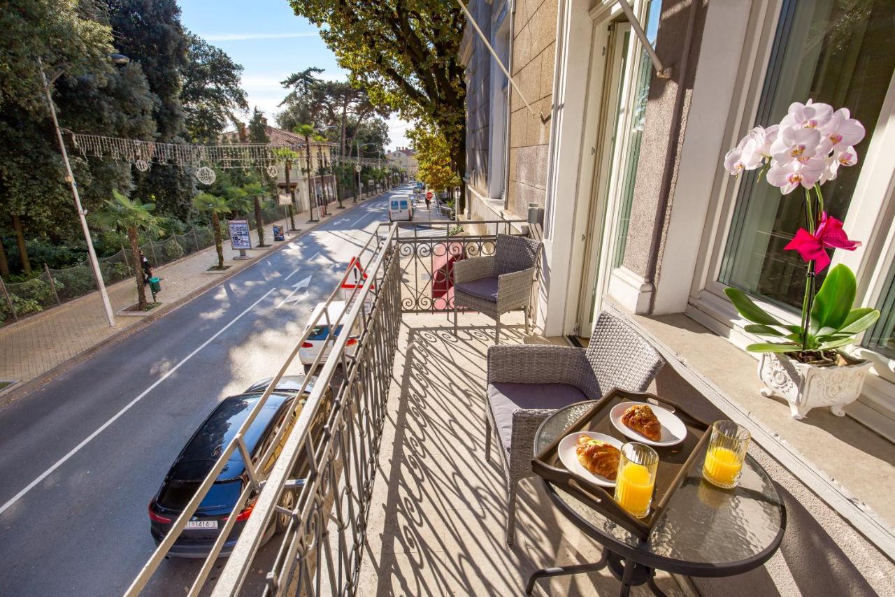 Villa Sokol Apartments Opatija Center Kültér fotó
